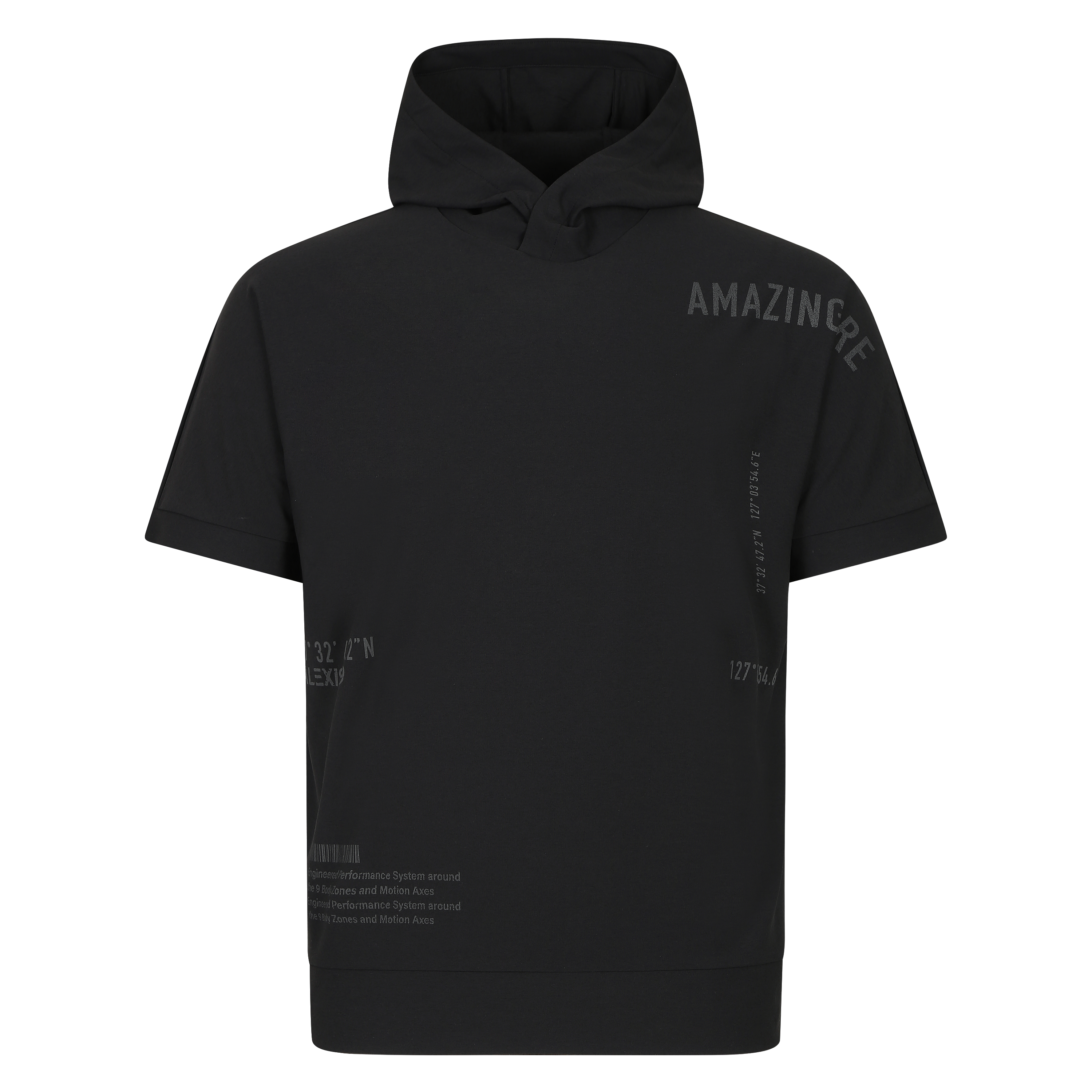 ＆TEAM　アジツアンコンフーディー　Mサイズ メンズ プログラムテックジャージーフーディーTシャツ – AMCR Japan