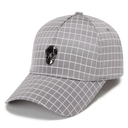 Windowpane Pattern Cap