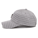 Windowpane Pattern Cap