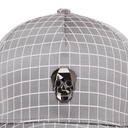 Windowpane Pattern Cap