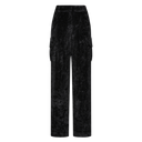 「26FW」ウィメンズテックベルベットカーゴワイドパンツ